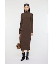 VELOUR TOUCH KNIT ドレス