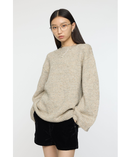 BRUSHED OVERSIZEDセーター