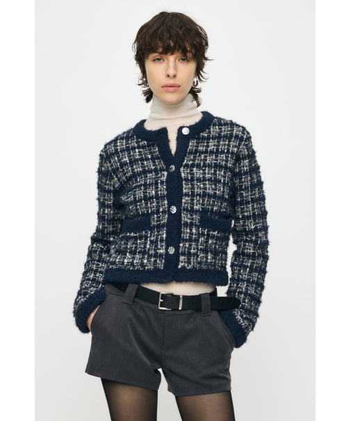 COMPACT KNIT TWEED ジャケット