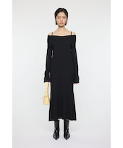 BIG COLLAR KNIT ドレス