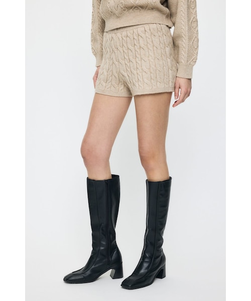 CABLE KNIT ショーツ｜マウジーの通販｜&mall（アンドモール）三井
