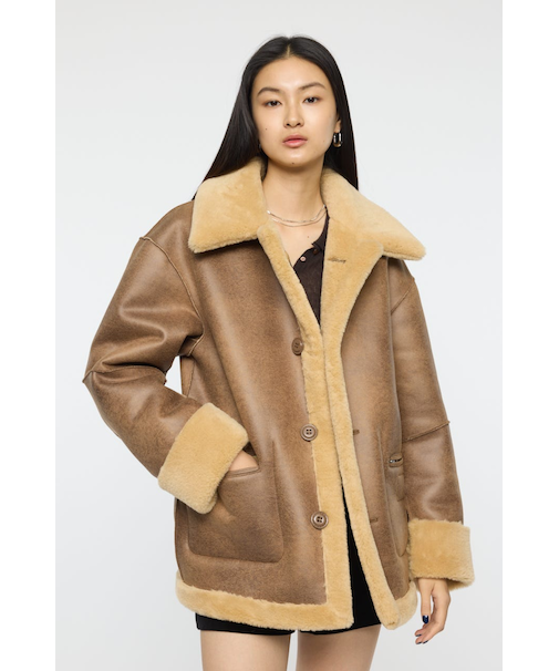 SHEARLING OVER MIDDLE ジャケット