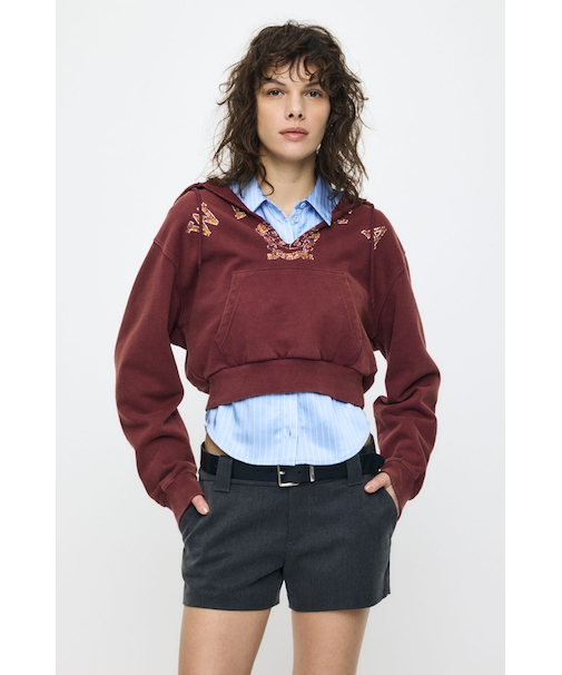 RUGGED LOGO フーディー