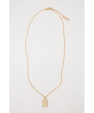 PLATE CHAIN ネックレス