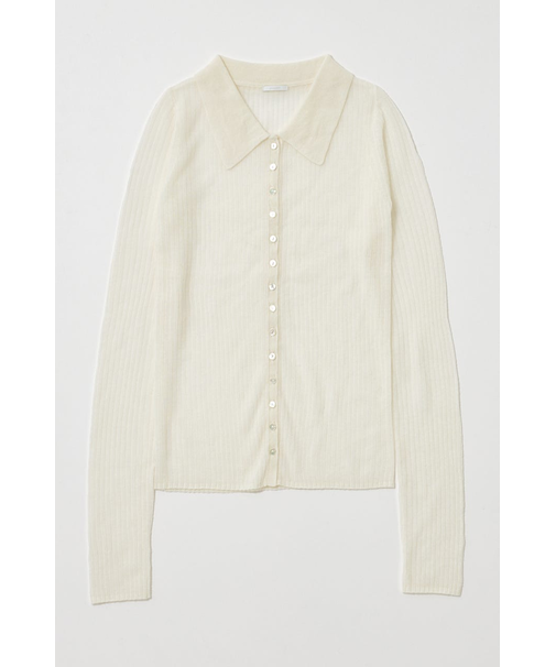 SHEER KNIT SHIRT シャツ