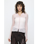 SHEER KNIT SHIRT シャツ
