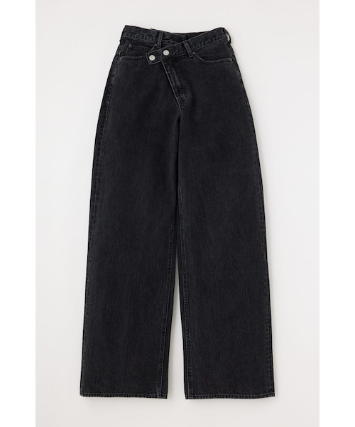 CROSS WAIST WIDE ストレートSサイズ｜マウジーの通販｜&mall（アンド