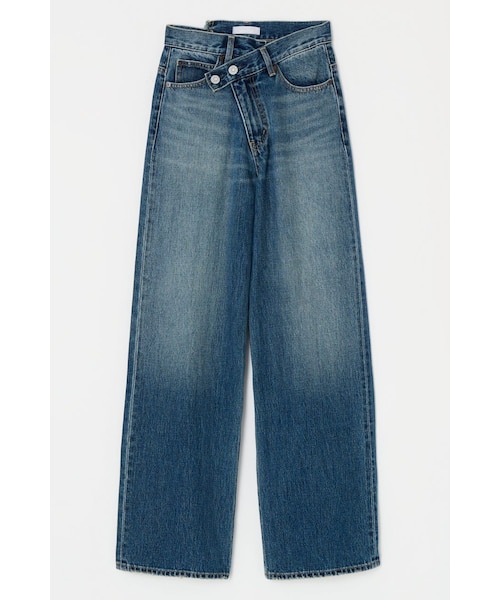 CROSS WAIST WIDE ストレートSサイズ｜マウジーの通販｜&mall（アンド