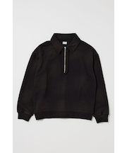 HALF ZIP SWEAT POLO プルオーバー