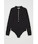 WITH COLLAR KNIT ボディースーツ