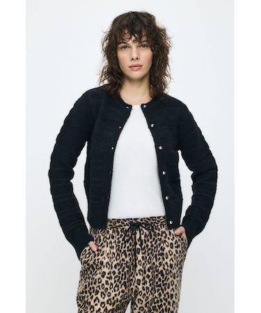 SHADOW STRIPE KNIT カーディガン