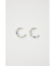 GEM HOOP イヤリング