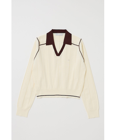 BI COLOR KNIT ポロ