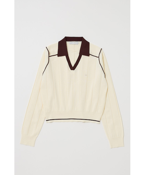 BI COLOR KNIT ポロ