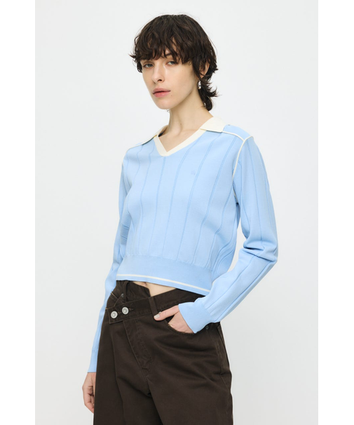 BI COLOR KNIT ポロ