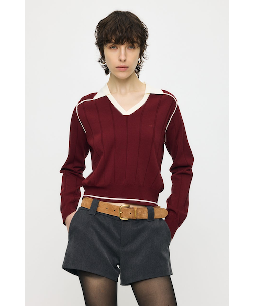 BI COLOR KNIT ポロ