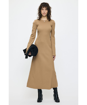 OPEN SHOULDER KNIT ドレス