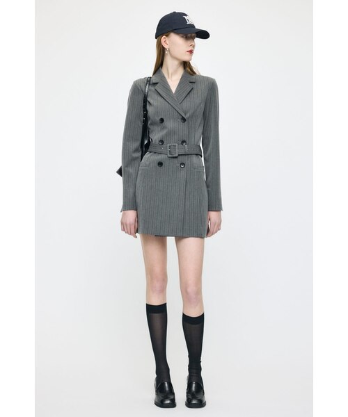 DOUBLE BREASTED BLAZER MINI ワンピース｜マウジーの通販｜&mall