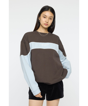 BLOCK PANEL SWEAT シャツ