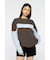 BLOCK PANEL SWEAT シャツ
