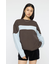 BLOCK PANEL SWEAT シャツ