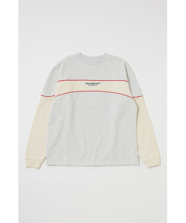 BLOCK PANEL SWEAT シャツ