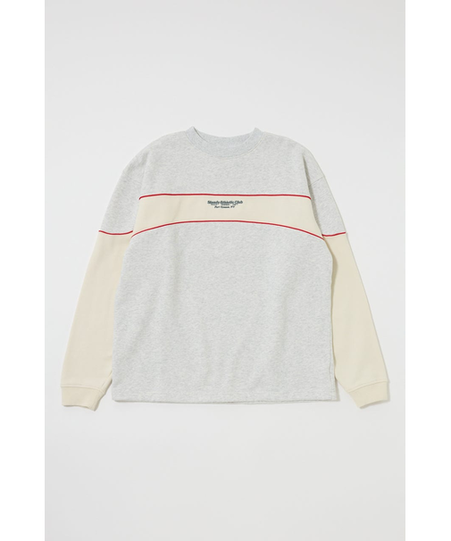 BLOCK PANEL SWEAT シャツ