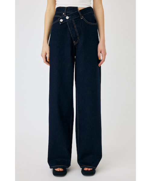 CROSS WAIST WIDE ストレート｜マウジーの通販｜&mall（アンドモール