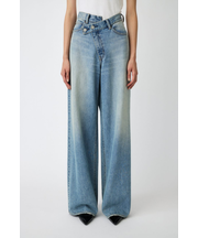 CROSS WAIST WIDE ストレート