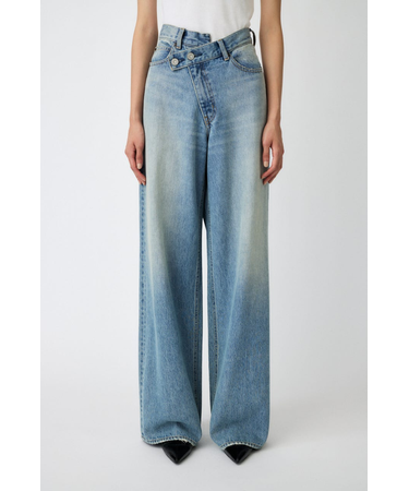 CROSS WAIST WIDE ストレート