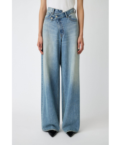 CROSS WAIST WIDE ストレート