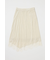 LACE TRIM VELVET スカート