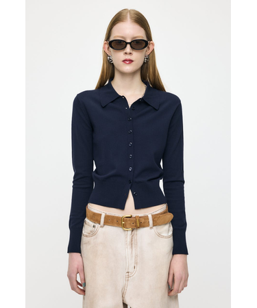 HIGH GAUGE KNIT シャツ