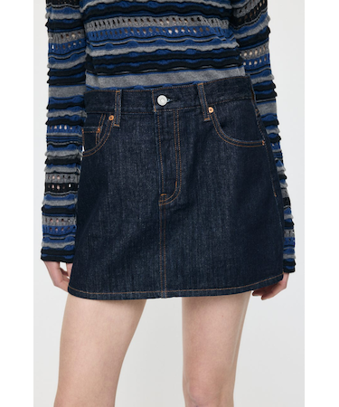MIDRISE DENIM スカート
