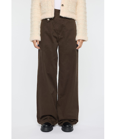 CROSS CHINO WIDE STRAIGHT