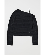 RANDOM STRIPE OFF SHOULDER トップス