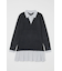 LAYERED KNIT ミニドレス