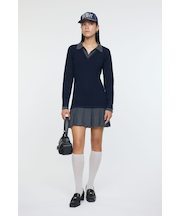 LAYERED KNIT ミニドレス