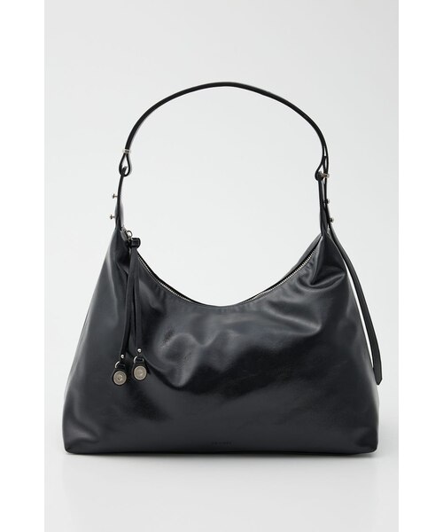 完売品moussy SLOUCHY F/LEATHER バッグ 2way 新品 SLOUCHY F／LEATHER バッグ｜マウジーの通販｜&mall（アンドモール