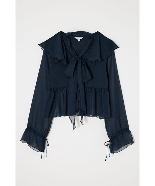 BOW TIE CHIFFON ブラウス BOW TIE CHIFFON ブラウス｜マウジーの通販｜&mall（アンドモール