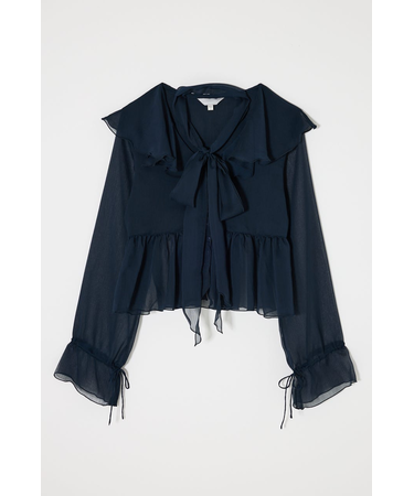 BOW TIE CHIFFON ブラウス