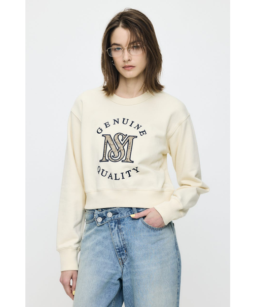 MOUSSY MONOGRAM LOGO スウェット