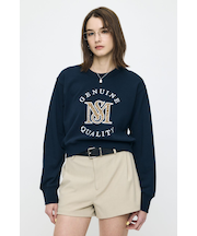 MOUSSY MONOGRAM LOGO スウェット