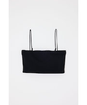 SQUARE NECK BARE キャミトップス