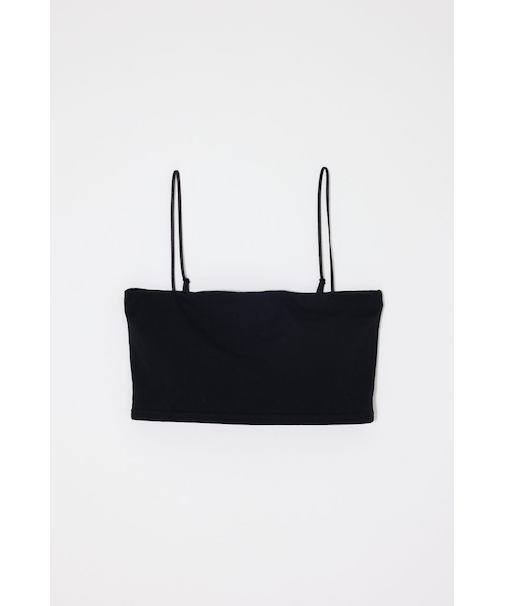 SQUARE NECK BARE キャミトップス
