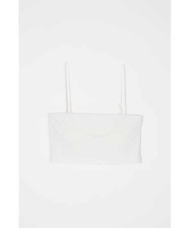 SQUARE NECK BARE キャミトップス