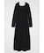OPEN NECK KNIT LONG ドレス