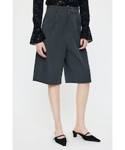 TUCK WIDE HALF パンツ