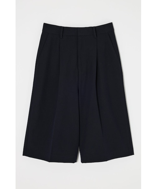 TUCK WIDE HALF パンツ