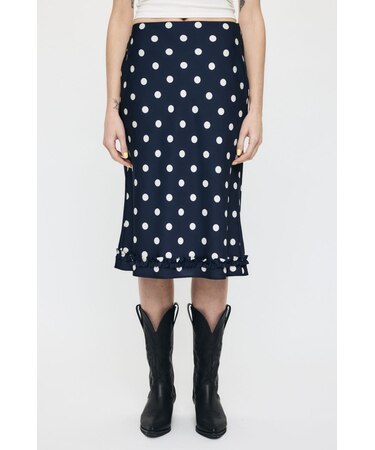SATIN DOT スカート